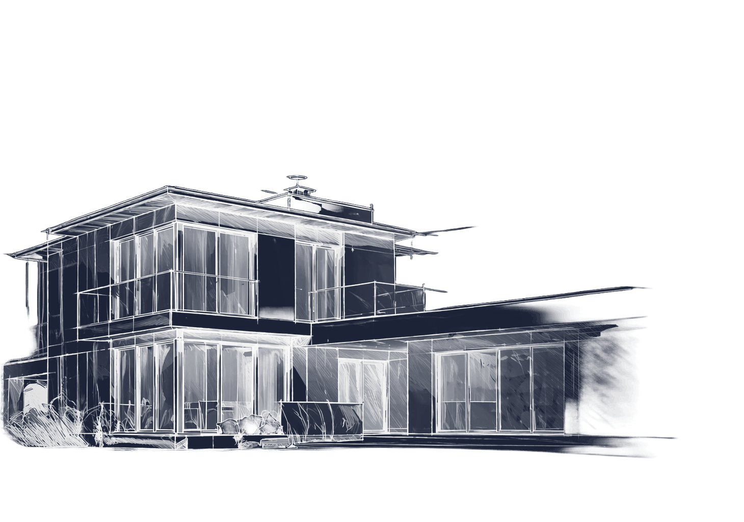 Architekturskizze – Verkauf & Vermietung